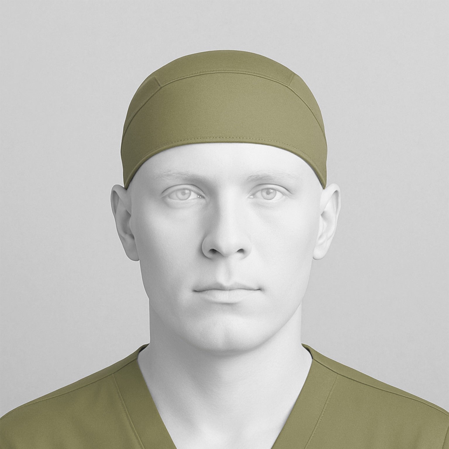 FERIL OLIVE SCRUB CAP - M Lite Fabric MKZ274