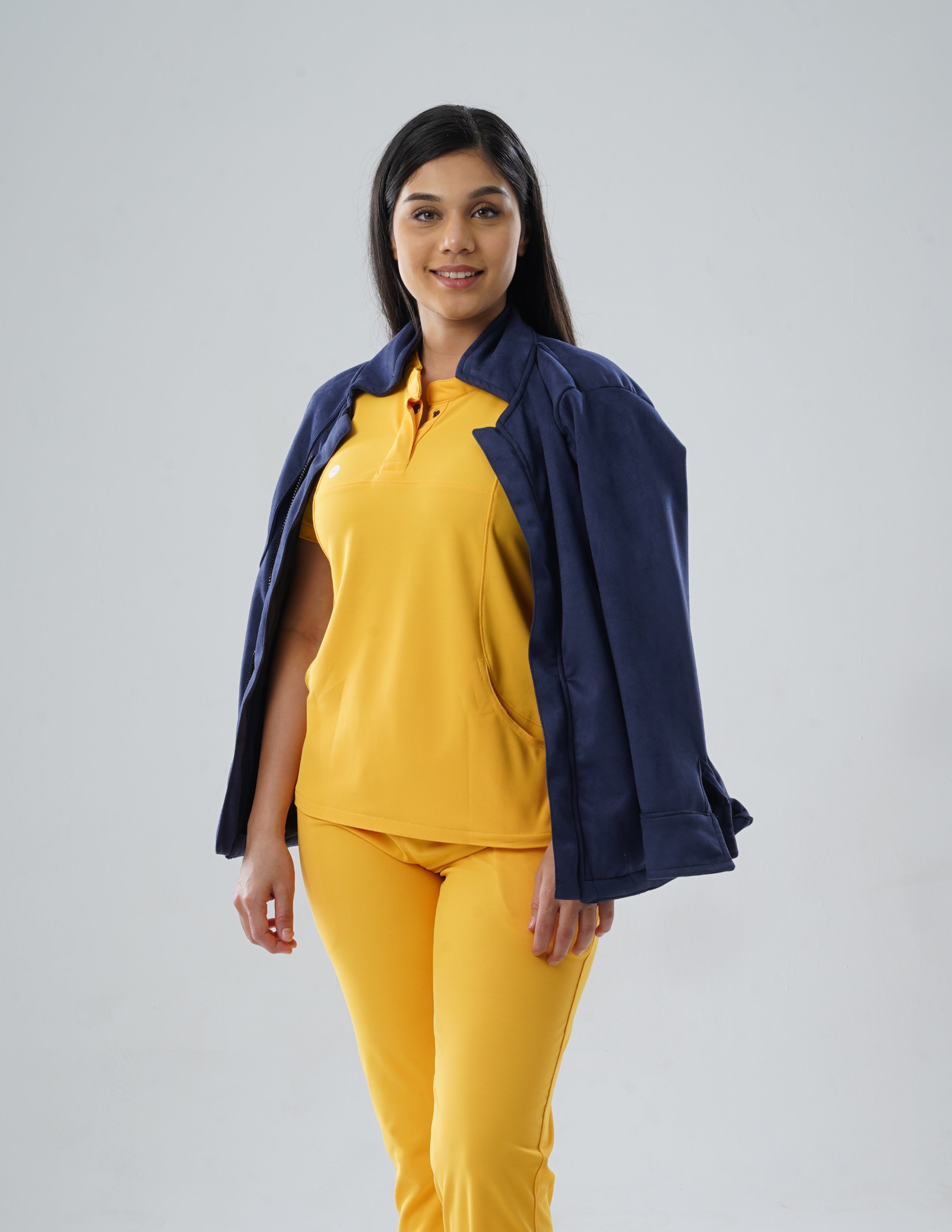 ROYAL JACKETS - VELVET BLUE / FEMALE - 5 POCKETS MKZ258