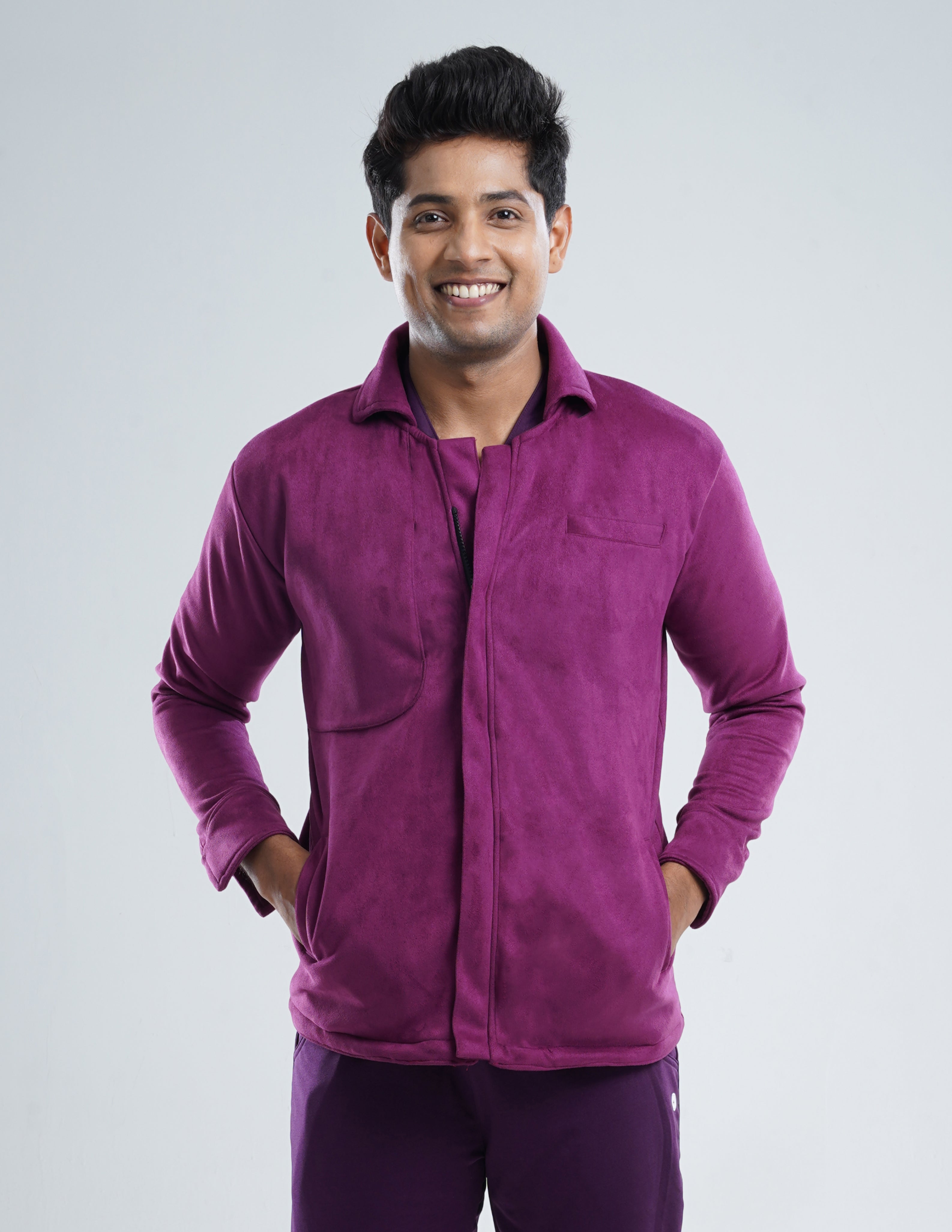 ROYAL JACKETS - VELVET PINK / MALE - 6 POCKETS MKZ263