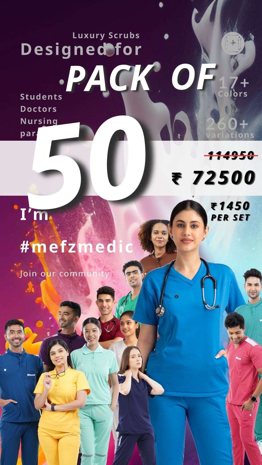 Pack of 50