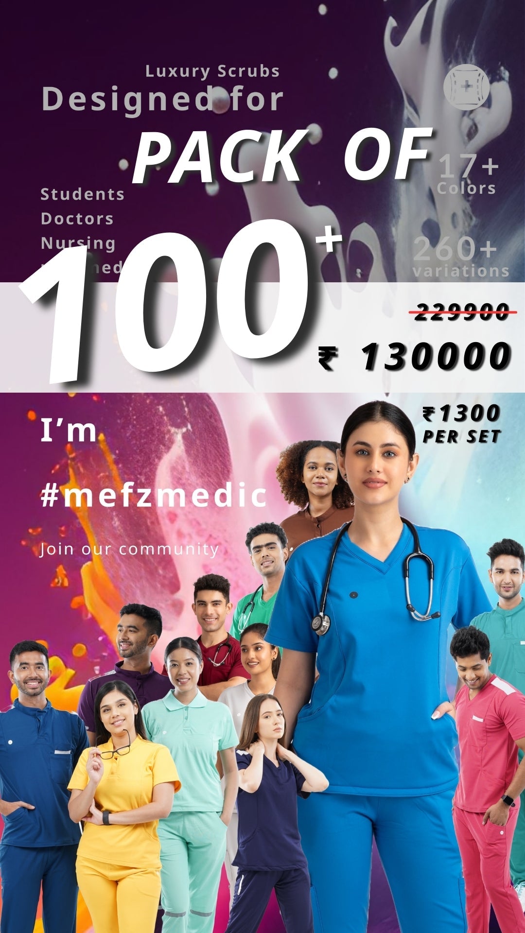 Pack of 100