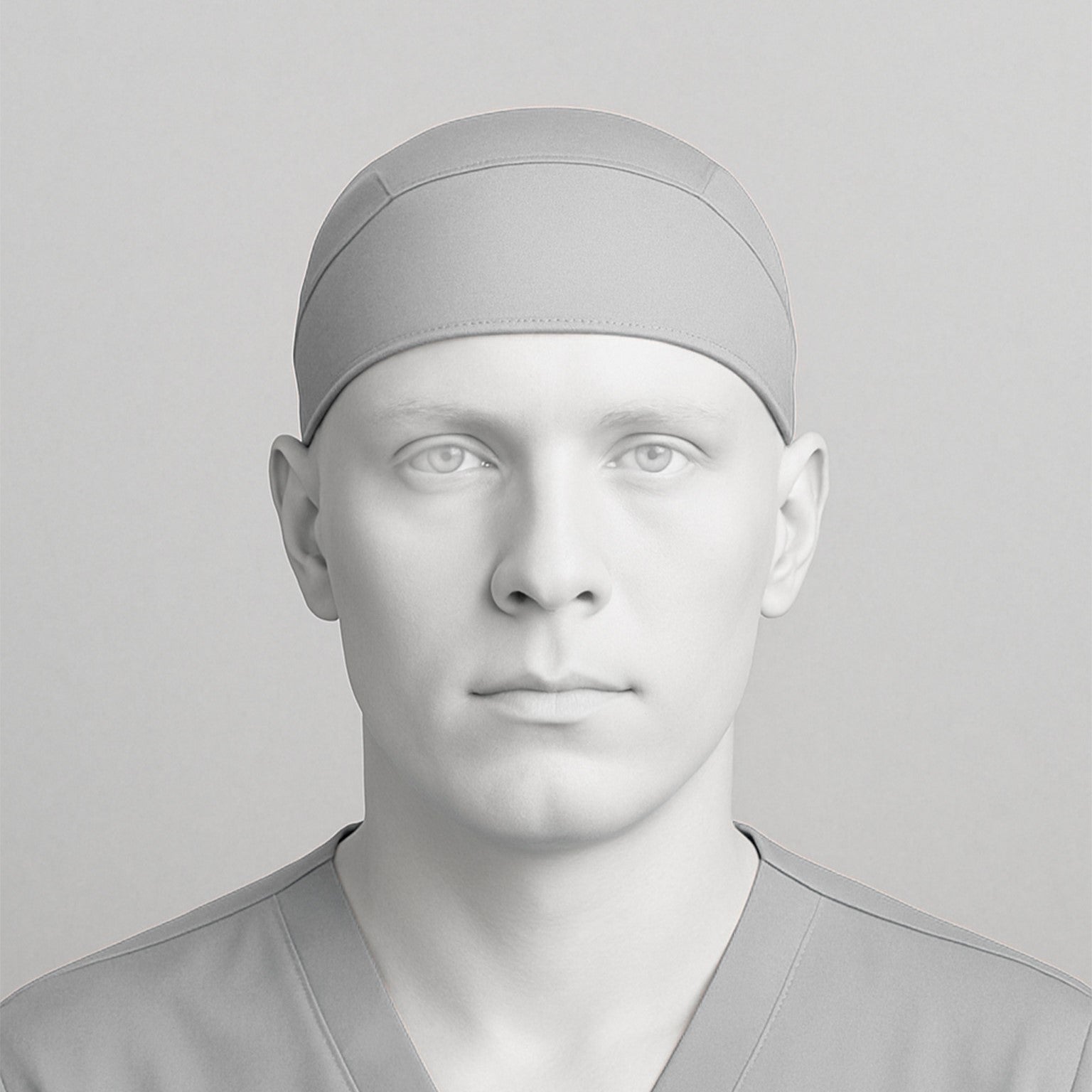 XALABASTER WHITE SCRUB CAP  - PRO Fabric MKZ269