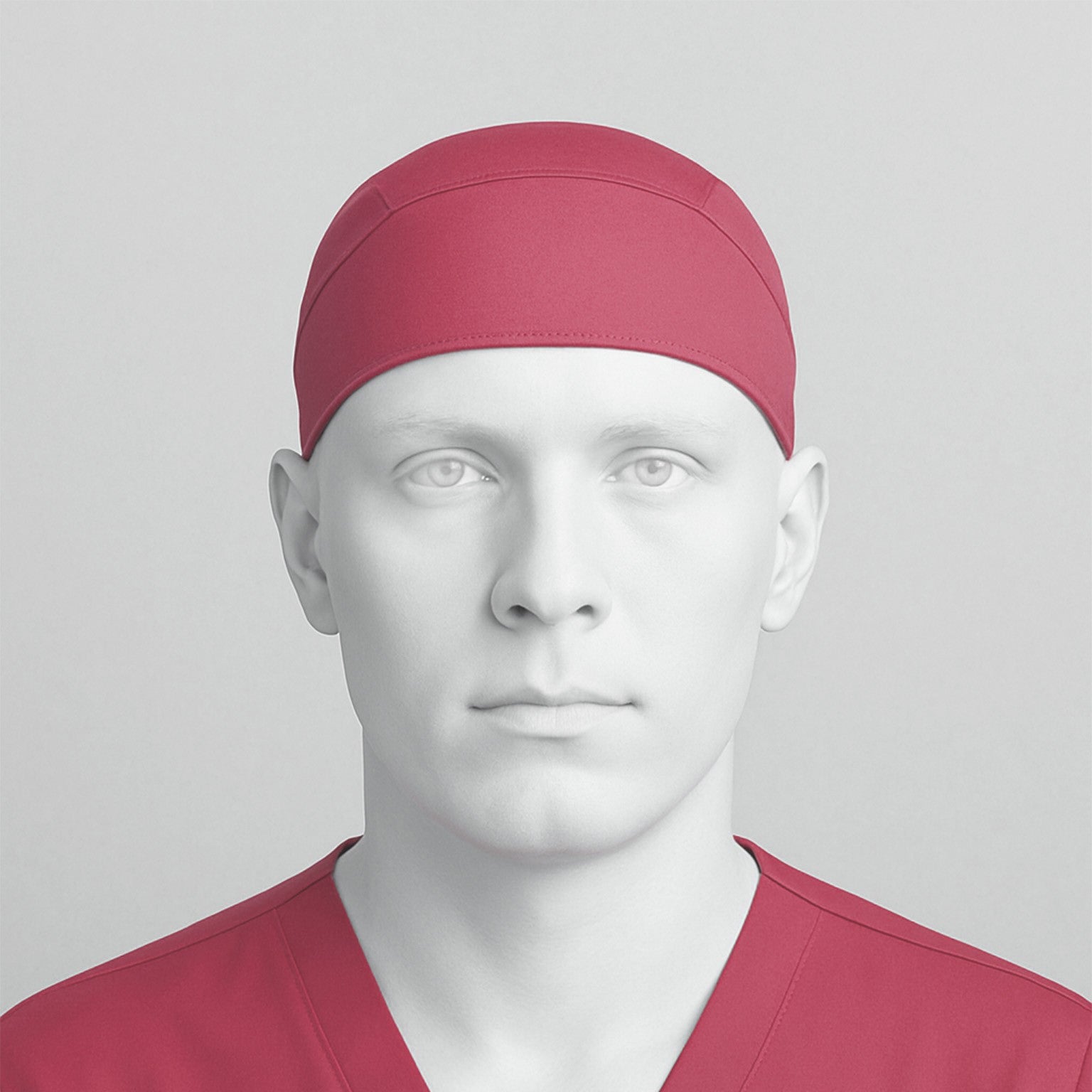 MELANGE PINK SCRUB CAP  - Ultra Lite Fabric MKZ278