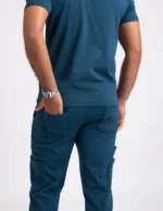COD – Non Customized Luxury Scrubs Medical Prussian Blue (Pant) - Image 7