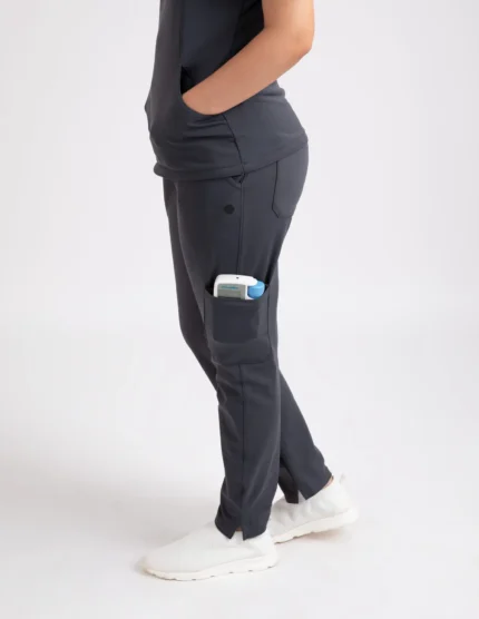 COD – Non Customized Luxury Scrubs Medical Anchor Grey (Female Pant)