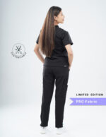 Customizable VANTA BLACK LIMITED EDITION - PRO Fabric / V Neck / Straight Pant / 4 way Stretch(FemaleFullset) MKZ11 - Image 5