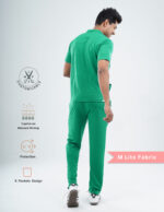 Customizable TECTOGREEN - MLite Fabric / MANDARIN COLLAR / Straight Pant / 2 way Stretch(MaleFullset) MKZ155 - Image 3