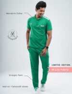 Customizable TECTOGREEN LIMITED EDITION - MLite Fabric / MANDARIN COLLAR / Straight Pant / 2 way Stretch(MaleFullset) MKZ157 - Image 2