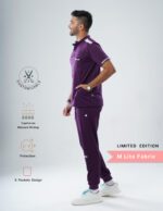 Customizable MERLOT WINE LIMITED EDITION - MLite Fabric / Mandarin Collar / Jogger Pant / 2 way Stretch(MaleFullset) MKZ148 - Image 3