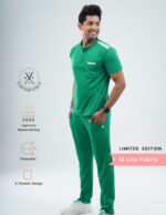 Customizable TECTOGREEN LIMITED EDITION - MLite Fabric / MANDARIN COLLAR / Straight Pant / 2 way Stretch(MaleFullset) MKZ157 - Image 3