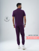 Customizable MERLOT WINE LIMITED EDITION - MLite Fabric / Mandarin Collar / Jogger Pant / 2 way Stretch(MaleFullset) MKZ148 - Image 4