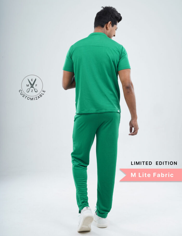 Customizable TECTOGREEN LIMITED EDITION - MLite Fabric / MANDARIN COLLAR / Straight Pant / 2 way Stretch(MaleFullset) MKZ157 - Image 4