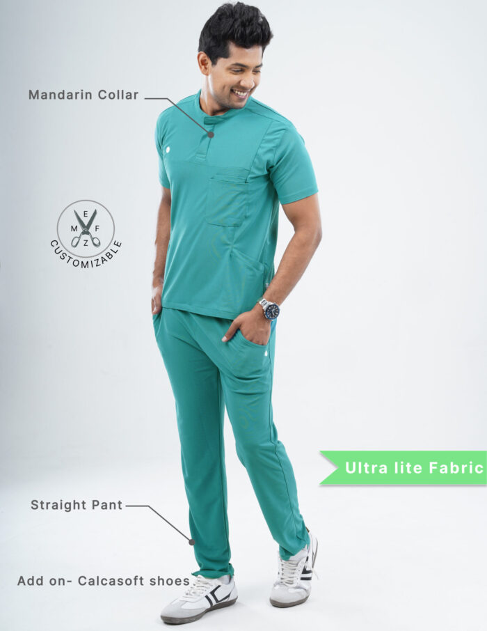 Customizable AQUABLAZE - Ultra Lite Fabric / Mandarin Collar / Straight Pant / 2 way Stretch(MaleFullset) MKZ199 - Image 2