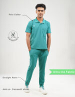 Customizable AQUABLAZE - Ultra Lite Fabric / Polo Collar / Straight Pant / 2 way Stretch(MaleFullset) MKZ203 - Image 2