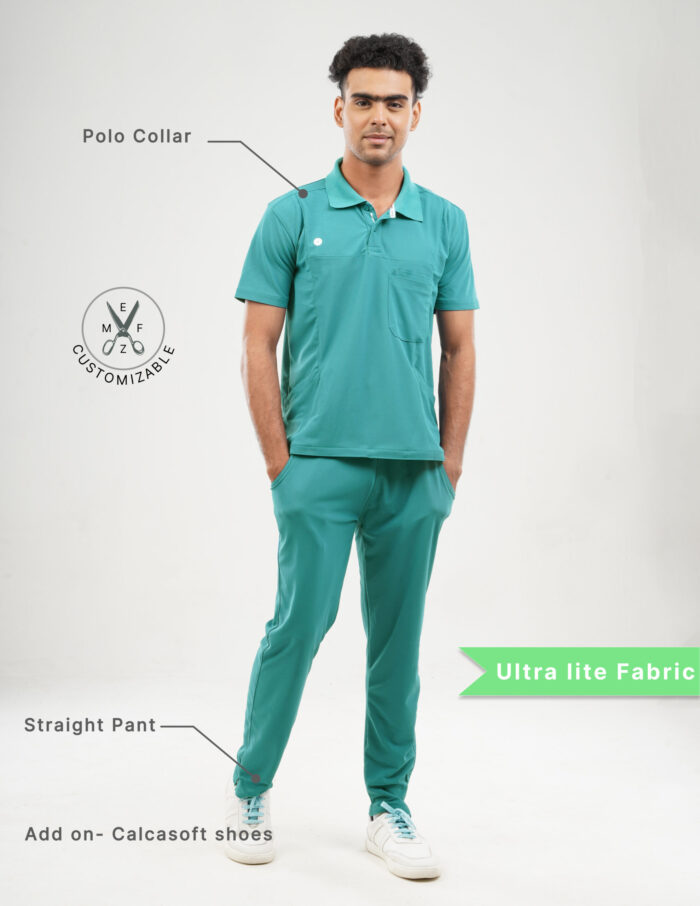 Customizable AQUABLAZE - Ultra Lite Fabric / Polo Collar / Straight Pant / 2 way Stretch(MaleFullset) MKZ203 - Image 2