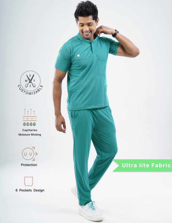 Customizable AQUABLAZE - Ultra Lite Fabric / Mandarin Collar / Jogger Pant / 2 way Stretch(MaleFullset) MKZ198 - Image 3