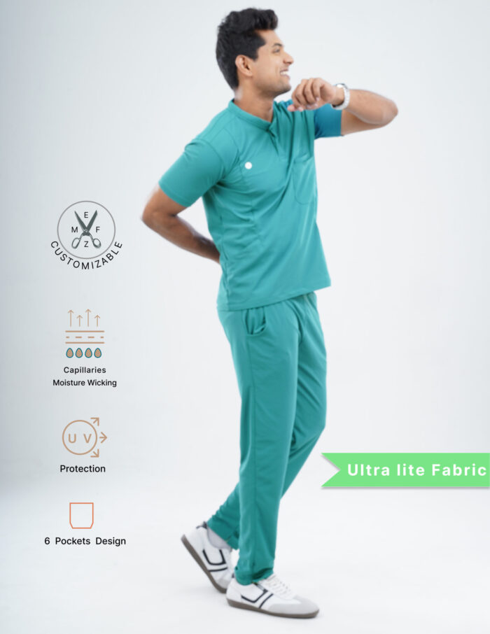 Customizable AQUABLAZE - Ultra Lite Fabric / Mandarin Collar / Straight Pant / 2 way Stretch(MaleFullset) MKZ199 - Image 3