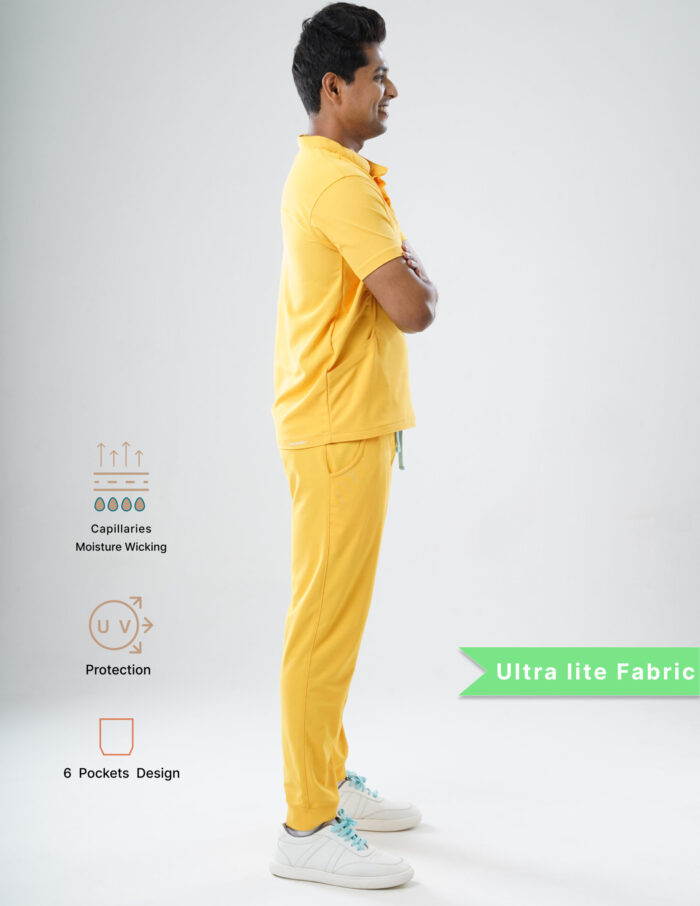 Customizable YEL LOVE - Ultra Lite Fabric / Mandarin / Jogger Pant / 2 way Stretch(MaleFullset) MKZ234 - Image 3