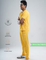 Customizable YEL LOVE - MLite Fabric / V Neck / Straight Pant / 2 way Stretch(MaleFullset) MKZ231 - Image 3