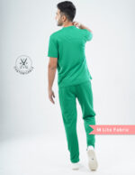 Customizable TECTOGREEEN - MLite Fabric / V Neck / Straight Pant / 2 way Stretch(MaleFullset) MKZ151 - Image 3
