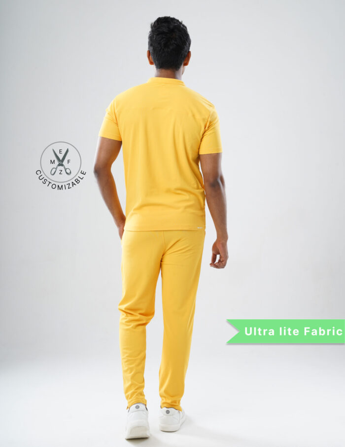 Customizable YEL LOVE - Ultra Lite Fabric / Mandarin / Straight Pant / 2 way Stretch(MaleFullset) MKZ235 - Image 4