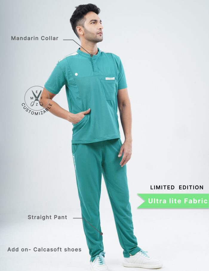 Customizable AQUABLAZE LIMITED EDITION - Ultra Lite Fabric / Mandarin Collar / Straight Pant / 2 way Stretch(MaleFullset) MKZ201 - Image 2