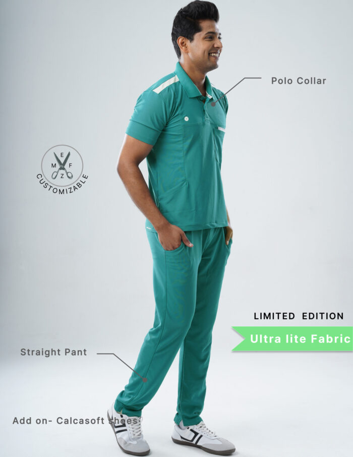 Customizable AQUABLAZE LIMITED EDITION - Ultra Lite Fabric / Polo Collar / Straight Pant / 2 way Stretch(MaleFullset) MKZ205 - Image 2