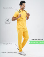 Customizable YEL LOVE LIMITED EDITION - Ultra Lite Fabric / Mandarin / Straight Pant / 2 way Stretch(MaleFullset) MKZ237 - Image 2