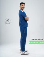 Customizable COSMIC BLUE LIMITED EDITION - Ultra Lite Fabric / V Neck / Jogger Pant / 2 way Stretch(MaleFullset) MKZ184 - Image 5