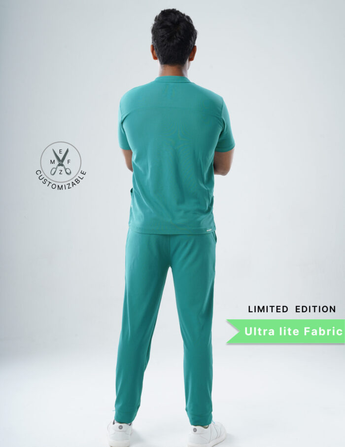 Customizable AQUABLAZE LIMITED EDITION - Ultra Lite Fabric / V Neck / Jogger Pant / 2 way Stretch(MaleFullset) MKZ196 - Image 4