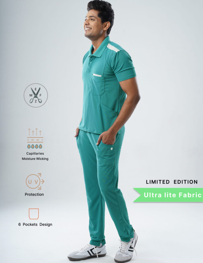 Customizable AQUABLAZE LIMITED EDITION - Ultra Lite Fabric / Polo Collar / Straight Pant / 2 way Stretch(MaleFullset) MKZ205 - Image 3