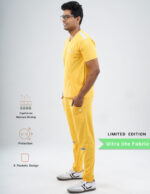 Customizable YEL LOVE LIMITED EDITION- Ultra Lite Fabric / V Neck / Jogger Pant / 2 way Stretch(MaleFullset) MKZ232 - Image 3