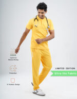Customizable YEL LOVE LIMITED EDITION - Ultra Lite Fabric / Mandarin / Straight Pant / 2 way Stretch(MaleFullset) MKZ237 - Image 3