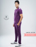 Customizable Merlot Wine LIMITED EDITION - MLite Fabric / V Neck / Straight Pant / 2 way Stretch/(MaleFullset) MKZ145 - Image 3
