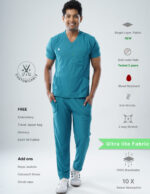 Customizable AQUABLAZE - Ultra Lite Fabric / V Neck / Jogger Pant / 2 way Stretch(MaleFullset) MKZ194