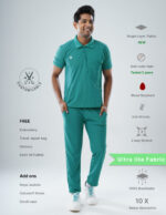 Customizable AQUABLAZE - Ultra Lite Fabric / Polo Collar / Jogger Pant / 2 way Stretch(MaleFullset) MKZ202
