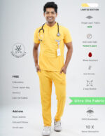 Customizable YEL LOVE LIMITED EDITION - Ultra Lite Fabric / Mandarin / Straight Pant / 2 way Stretch(MaleFullset) MKZ237