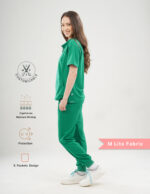 Customizable TECTOGREEN - M Lite Fabric / Mandarin / Jogger Pant / 2 way Stretch(FemaleFullset) MKZ25 - Image 3
