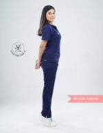 Customizable ORLIN NAVY - M Lite Fabric / Mandarin / Straight Pant / 2 way Stretch(FemaleFullset) MKZ33 - Image 4