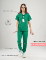 Customizable TECTOGREEN LIMITED EDITION - M Lite Fabric / Mandarin / Jogger Pant / 2 way Stretch(FemaleFullset) MKZ27 - Image 2