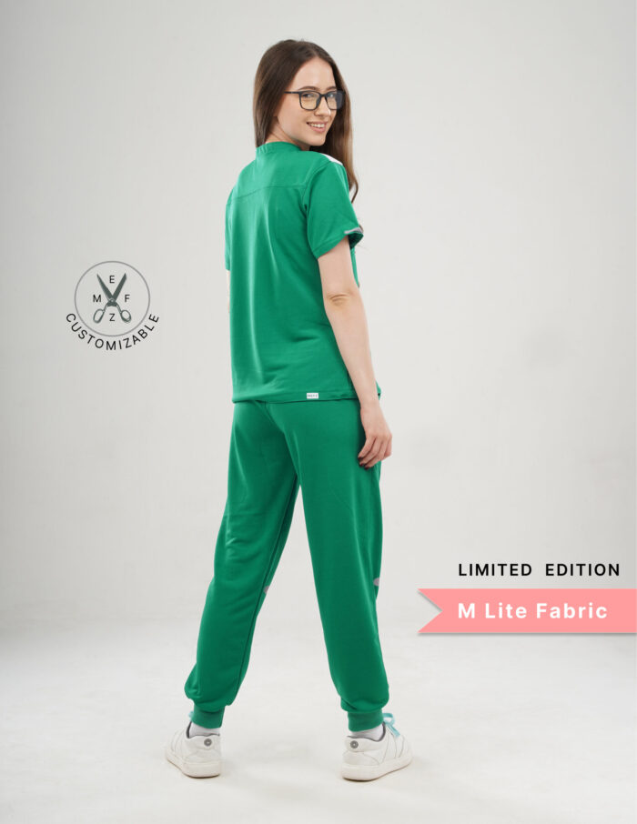 Customizable TECTOGREEN LIMITED EDITION - M Lite Fabric / Mandarin / Jogger Pant / 2 way Stretch(FemaleFullset) MKZ27 - Image 4