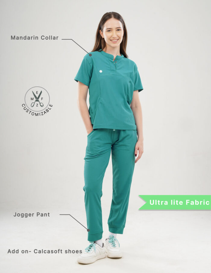 Customizable AQUABLAZE - Ultra Lite Fabric / Mandarin / Jogger Pant / 2 way Stretch(FemaleFullset) MKZ71 - Image 2