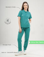 Customizable AQUABLAZE - Ultra Lite Fabric / Mandarin / Straight Pant / 2 way Stretch(FemaleFullset) MKZ72 - Image 2