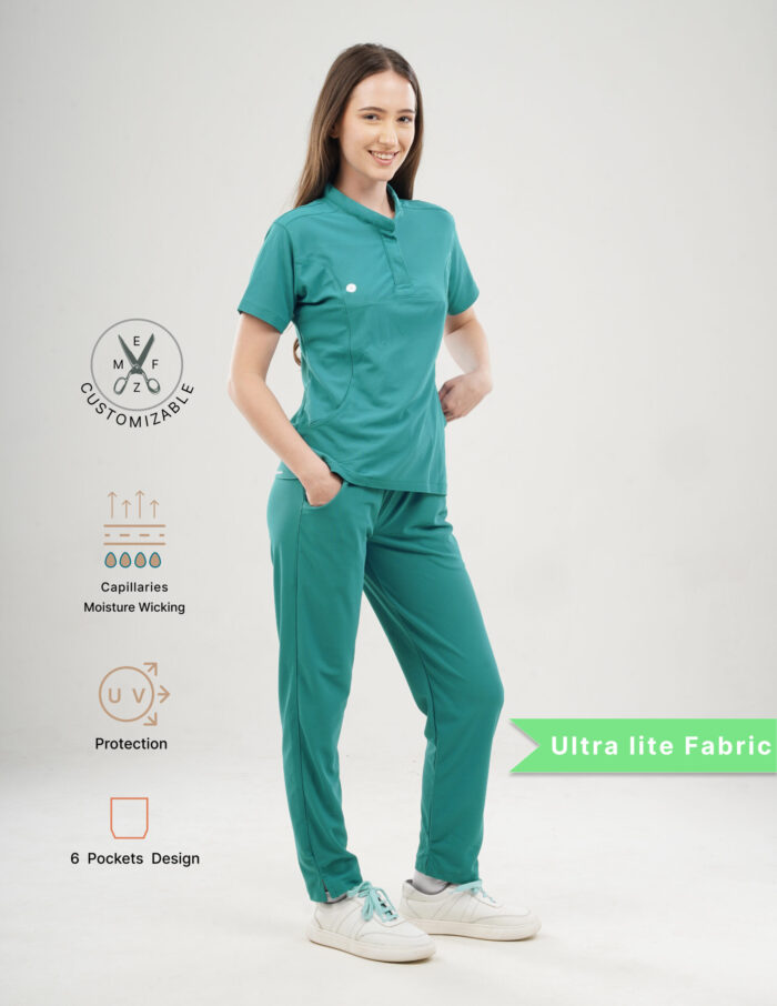 Customizable AQUABLAZE - Ultra Lite Fabric / Mandarin / Straight Pant / 2 way Stretch(FemaleFullset) MKZ72 - Image 3