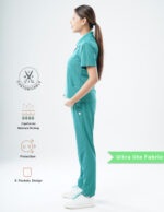 Customizable AQUABLAZE - Ultra Lite Fabric / Polo Collar / Jogger Pant / 2 way Stretch(FemaleFullset) MKZ75 - Image 3