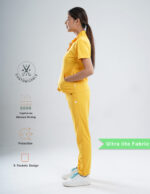 SPORTS YEL LOVE - Ultra Lite Fabric / Polo Collar / Straight Pant / 2 way Stretch(FemaleFullset) MKZ112CRI - Image 3