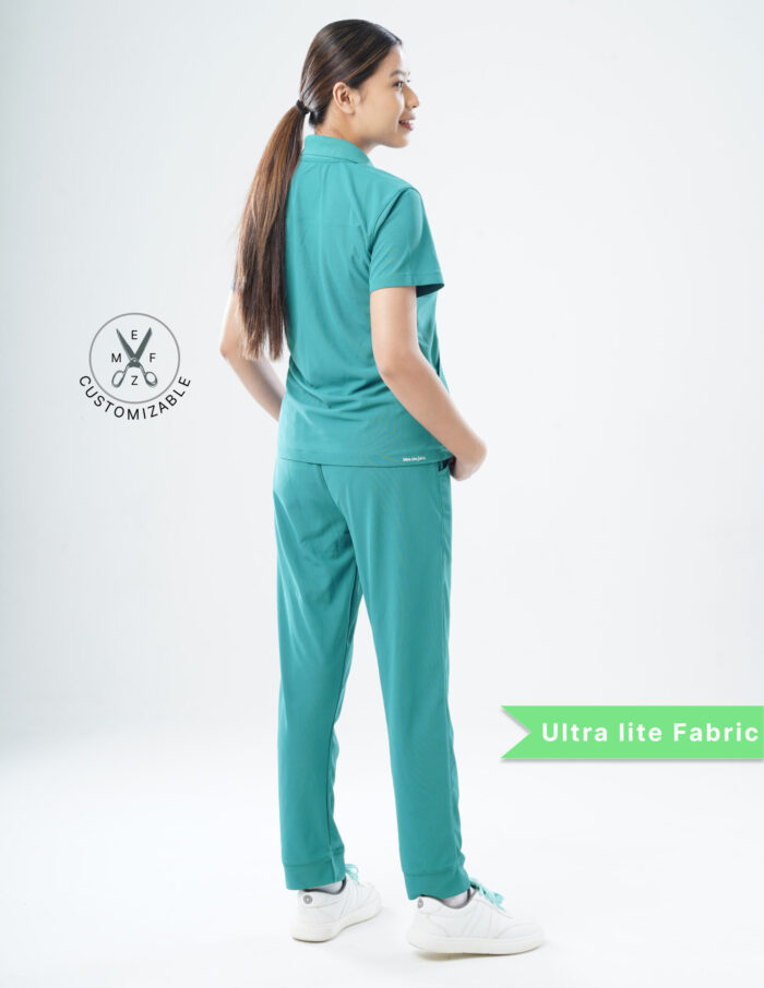 Customizable AQUABLAZE - Ultra Lite Fabric / Polo Collar / Jogger Pant / 2 way Stretch(FemaleFullset) MKZ75 - Image 5