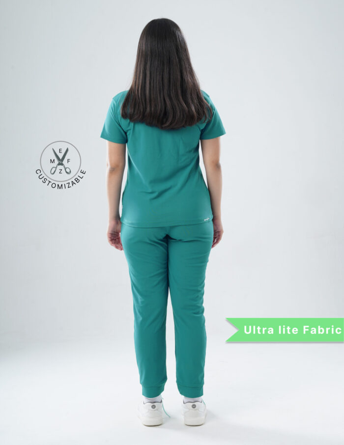 Customizable AQUABLAZE - Ultra Lite Fabric / V Neck / Jogger Pant / 2 way Stretch(FemaleFullset) MKZ67 - Image 4