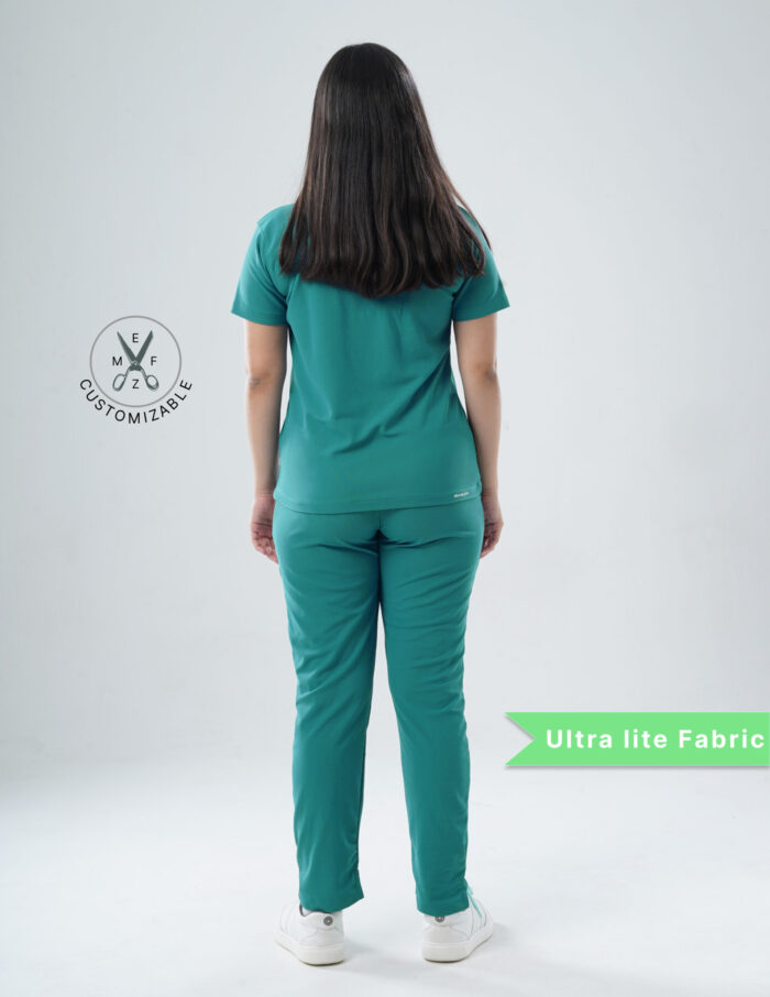 Customizable AQUABLAZE - Ultra Lite Fabric / V Neck / Straight Pant / 2 way Stretch(FemaleFullset) MKZ68 - Image 4