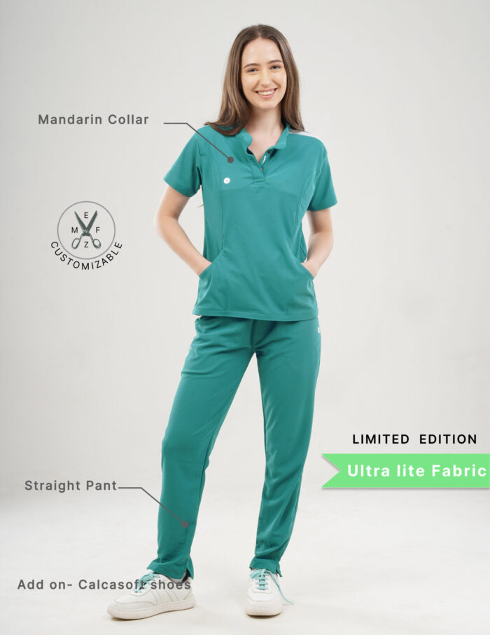 Customizable AQUABLAZE LIMITED EDTION - Ultra Lite Fabric / Mandarin / Straight Pant / 2 way Stretch(FemaleFullset) MKZ74 - Image 2